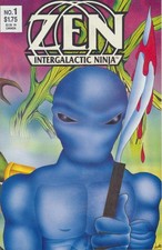 Zen, Intergalactic Ninja (1st Series) #1 VF; Zen | 1st print - w/Bag+Board picture