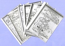 WW2 Airgraphs Letters Some Illustrated Christmas Capt Coleman RAMC To Ms Willett picture