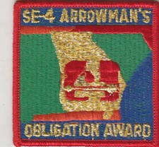 OA SE-4 ARROWMAN'S OBLIGATION AWARD CC5 picture