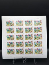2024 USPS Forever Stamp Celebration Blooms Sheet of 20 Collectible Stamps picture