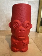 Munktiki Ultra Cute Monkey RED Tiki Mug 61/100 Only 25 in Red w/COA picture