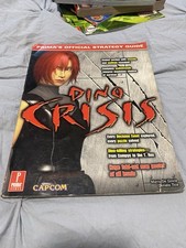 Dino Crisis Prima Official Strategy Guide Sony Playstation Capcom w/ Map picture