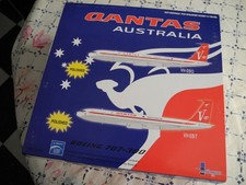 Extremely RARE Inflight 1:200 Boeing 707, QANTAS, Perfect picture