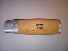 VINTAGE NOS - HYDE 2012 MILLING KNIFE HANDLE WOOD & ALUMINUM SINGLE HEAD picture