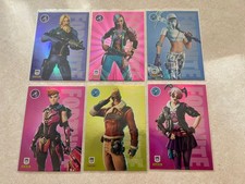 2021 Panini Fortnite Lot of 6 Holofoil Cards - Envision, Diamond Diva, and more picture