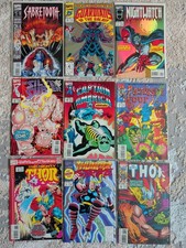 Thor #465 1993 Marvel Comics Direct Sabertooth Thunder Strike Silver Surfer picture