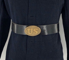 US Civil War Enlisted Belt with Buckle picture