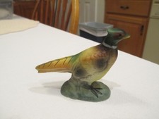 Vintage Ceramic Hand Painted Ring Necked Pheasant Figurine - Napco-Japan C-6618 picture