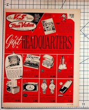 Vintage 1960s V&S True Value Hardware Stores Christmas Gift 5-Page Magazine Ad picture