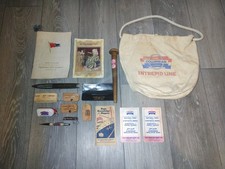 Vintage Lot Columbian Rope Co. Advertising Lot Twine Bag Mechanical Pencil  picture