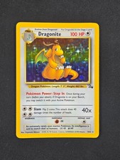 Dragonite Holo Fossil #4 Excellent picture