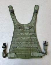 Oldgen Allied Industries First Gen S/M MBSS Plate Carrier Back Panel OD MOLLE picture