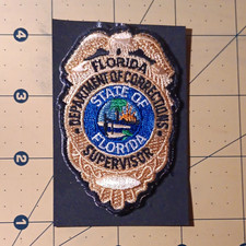 Florida Police Florida Department of Corrections Supervisor Patch Single Patch picture