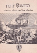 1955 Fort Sumter National Monument Map Brochure picture