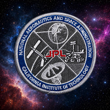 NASA - JET PROPULSION LABORATORY (JPL) - CENTER OF THE UNIVERSE PATCH - 3.5” picture