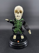 2012 Green Gemmy Halloween GRAVE RAVERS Dancing Skeleton Cant Handle Me WORKS picture