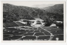 Hollywood Bowl Seating 20,000 Hollywood CA c1940s RPPC Postcard picture