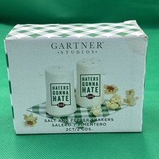 Gartner Studios Football Salt and Pepper Shakers Set 