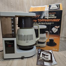 Vintage Oster Thermo-Cafe 10 Cup Coffee Maker 656-36 Hong Kong w/ Box Works picture