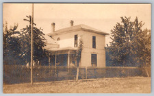 RPPC c1910s Lafayette Lorton House Kirksville Missouri Postcard picture