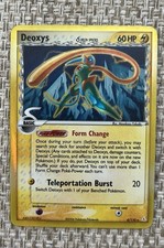 Deoxys (Delta Species - Speed Forme) Holo Rare EX Holon Phantoms 6/110 LP/MP picture
