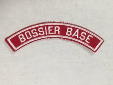 Bossier Top Secret Nuclear Base Boy Scout Community Strip Patch BSA Military CSP picture
