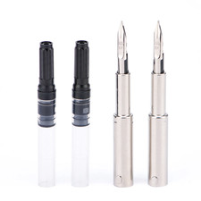 2 PCS Jinhao 10 Fountain Pen Replacement Extra Fine & Fine Nib with Converter picture