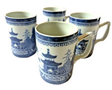 Mottahedeh Blue Canton Mug 4 1/4