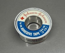 Vintage Johnson & Johnson Adhesive Tape Tin picture