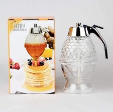 1pc Honey Dispenser with Stand Suitable for Syrups Sauces Multifunctional Kitche picture