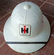 International Harvester Logo vintage White safari/pith helmet picture