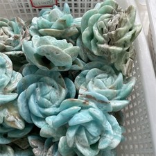 1pc Randomized delivery Wholesale Hemimorphite Flowers Quartz Crystal Decor picture