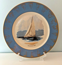 GORHAM AMERICA'S CUP RACES RANGER 365/1000 LE NEW BOX 10.75 Collectors Plate picture