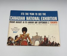 1963 Canadian National Exhibition Souvenir Catalogue and Programme picture