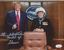 Hershel Williams Signed 8x10 Photo Inscribed 
