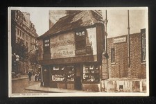 1930s The Old Curiosity Shop Immortalized by Charles Dickens Old Car London UK picture