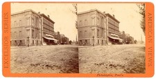 PHILADELPHIA STEREOVIEW - Academy of Natural Science - Excelsior Series 1880s picture