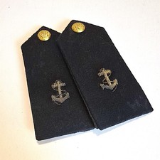 Pair of WWII U.S. Navy Midshipman Shoulder Boards picture