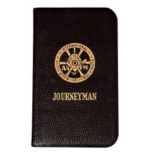 1951 Vintage International Association Of Machinists Journeyman Union Book picture