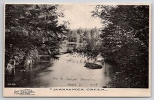 1907 Tunkhannock Creek Pocono Pines PA Postcard picture