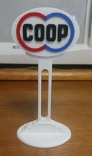 CO OP Feeds Miniature Sign Display Diorama Fan Art. 6