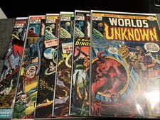 Worlds Unknown Lot #s 1,2,3,4,5,6 w/MVS Marvel Comics picture