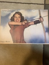 Sunday News New York Picture Newspaper 6/5/49 Original Terry Moore picture