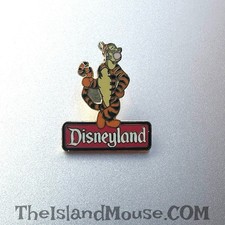 Tigger Character Sign Authentic Vintage Disney Disneyland pin picture