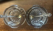 Gorham Sterling Salt Spoons Pair “Mono R
