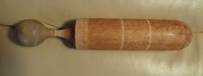 Primitive  wood Pestle Masher  10.5