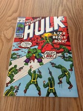 Incredible Hulk 132 NM- 9.2 High Grade Hydra General Ross Marvel 1970 picture