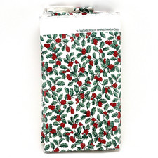 Longaberger Fabric Christmas Holly - 54