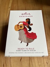 Hallmark Keepsake Ornament 2018 Disney Elena of Avalor Ready to Rule MIB Guitar picture