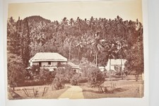 Mission House Rarotonga Cook Islands c1890s VTG Photo picture
